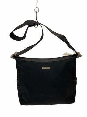 Gucci crossbody bag logo plaque on the front Black